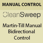 Manual Control - Row Cleaner Control Systems